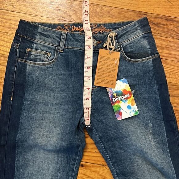 NWT Desigual Jeans Maggy size 2 - Picture 11 of 14